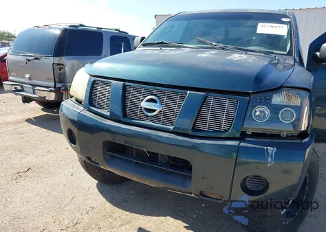 2005 Nissan Titan Xe z USA, uszkodzony, nr VIN 1N6AA07A55N560927